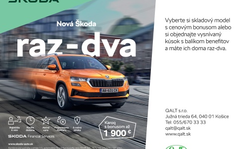 Nová Škoda raz-dva