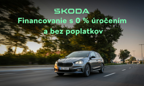 Financovanie s 0 % úročením a bez poplatkov